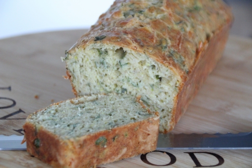 cake salé, persil, fromage râpé, farine épeautre