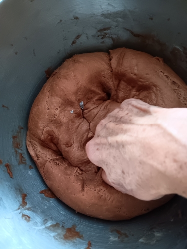 Brioche, babka, cacao, pâte à tartiner Nocciolata 