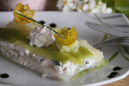 thon, fromage frais, ciboulette
